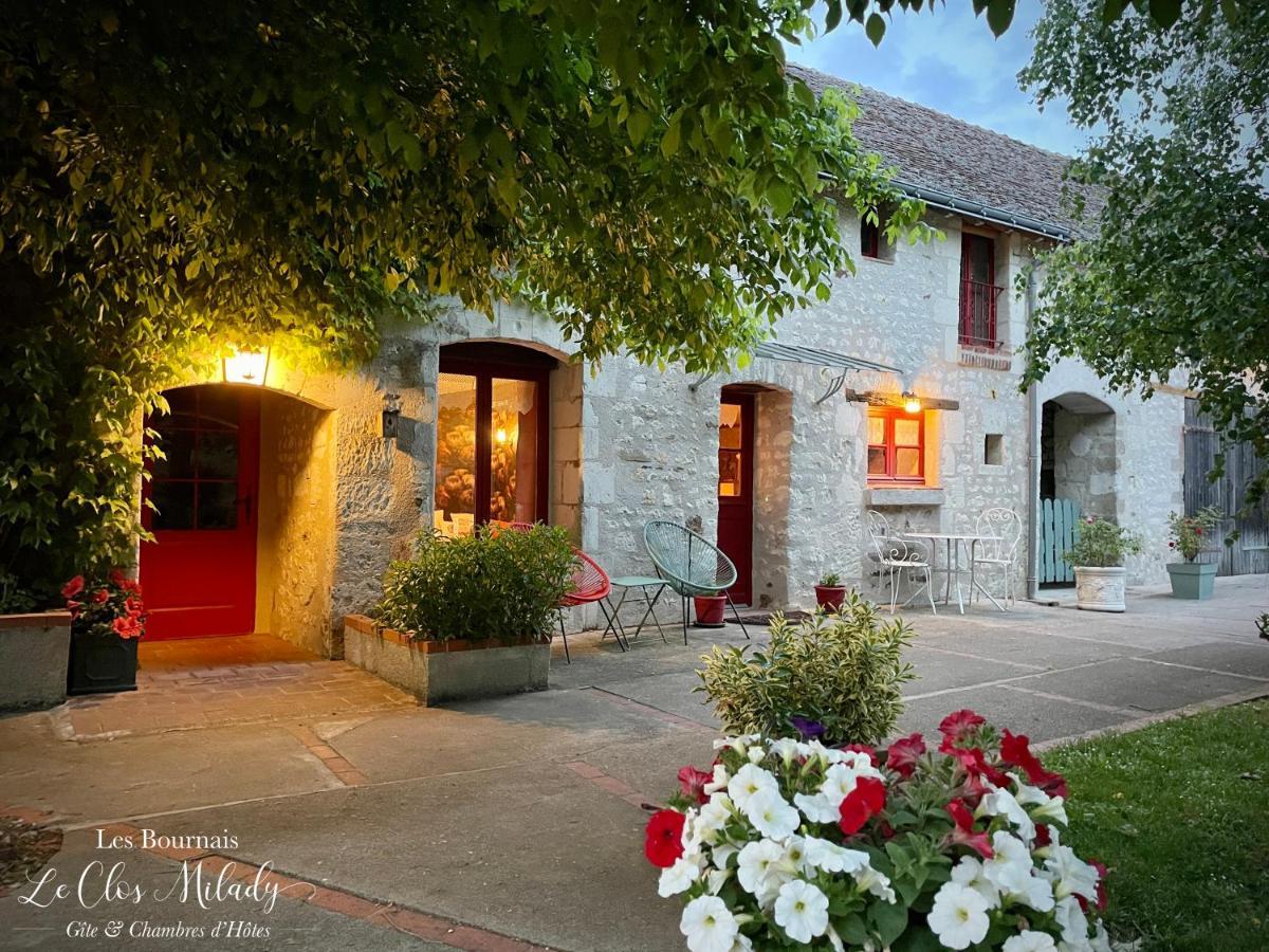 Chambres D'Hotes Les Bournais - Le Clos Milady L'Ile-Bouchard Exterior foto