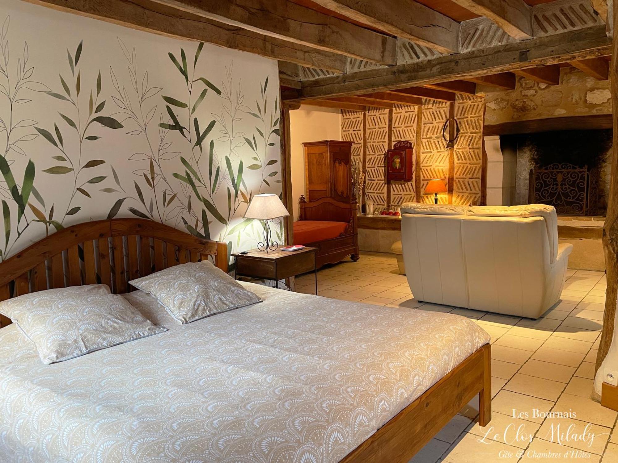 Chambres D'Hotes Les Bournais - Le Clos Milady L'Ile-Bouchard Exterior foto