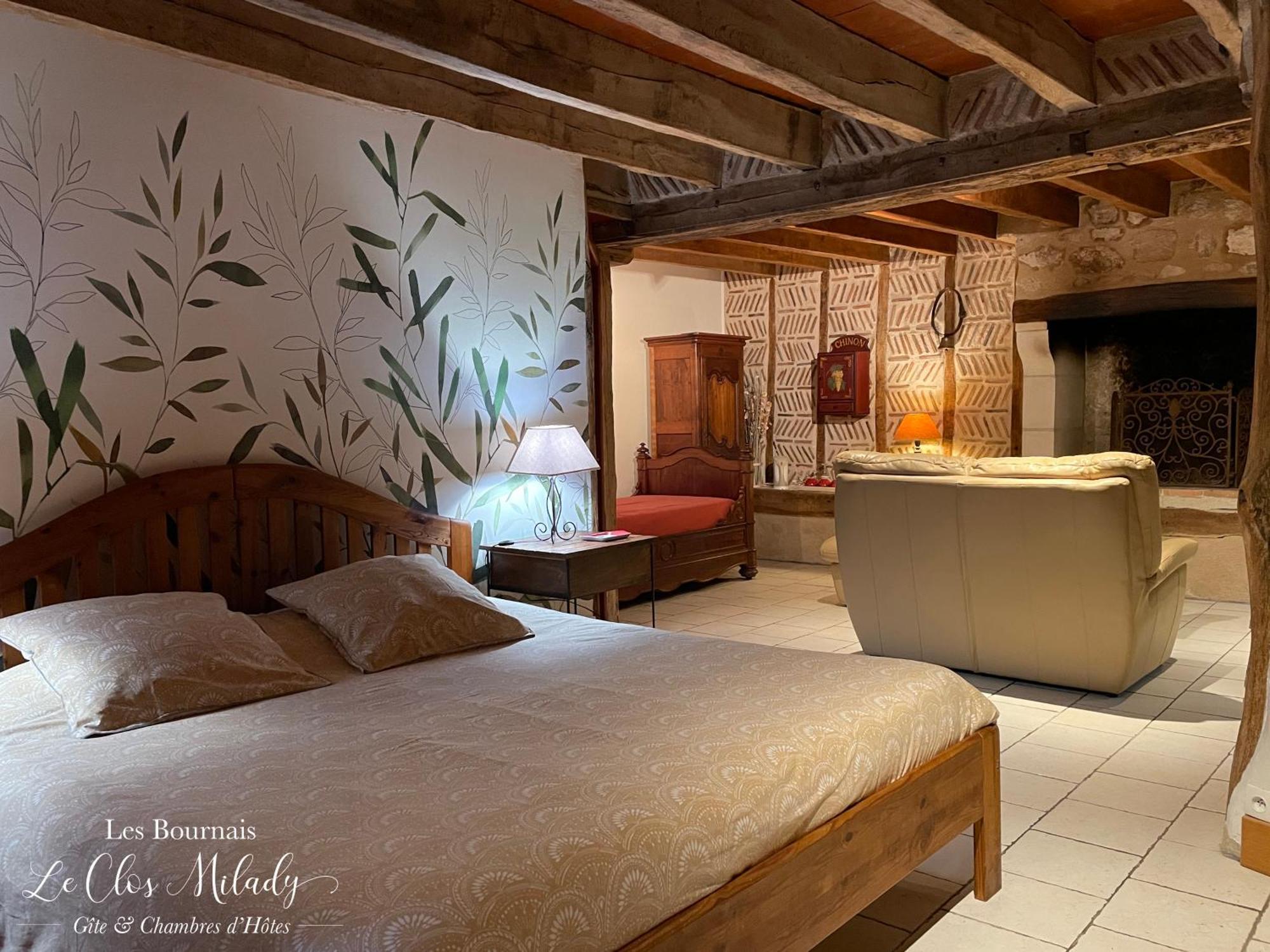 Chambres D'Hotes Les Bournais - Le Clos Milady L'Ile-Bouchard Exterior foto